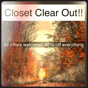 Everything must go!!